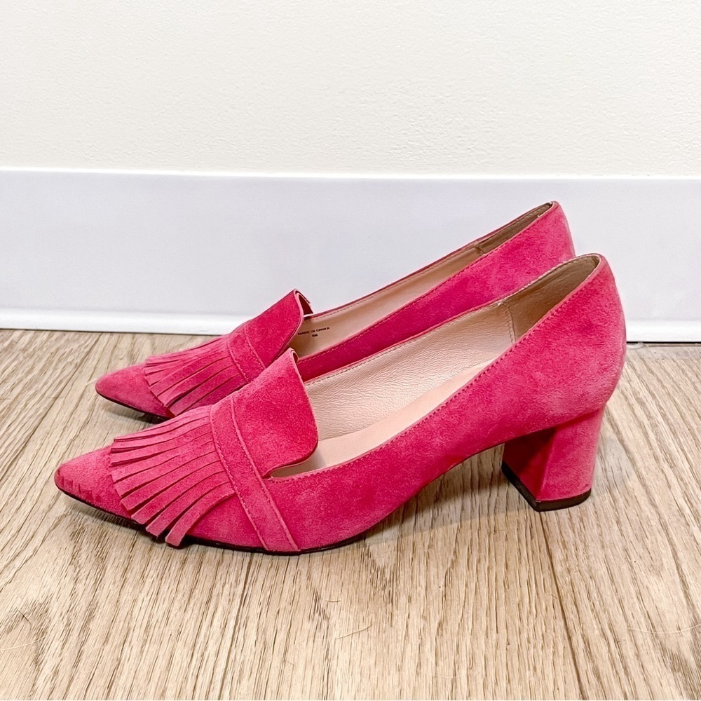 Kate Spade Pink Suede Pump | size 6